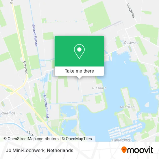 Jb Mini-Loonwerk map
