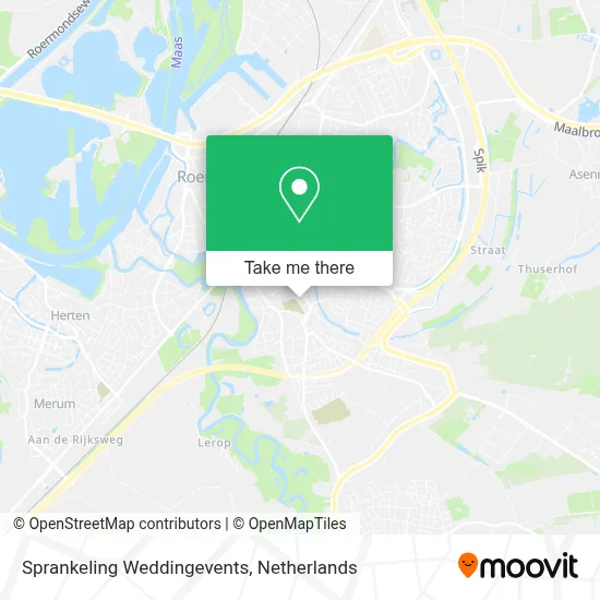 Sprankeling Weddingevents map