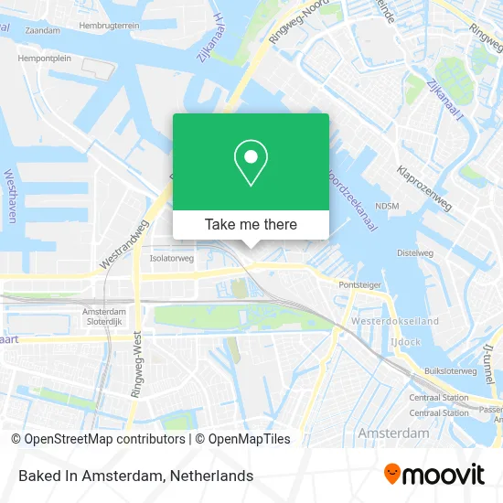 Baked In Amsterdam map