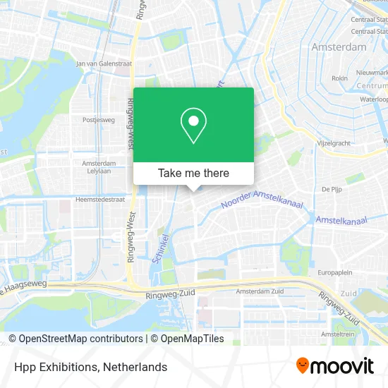 Hpp Exhibitions map