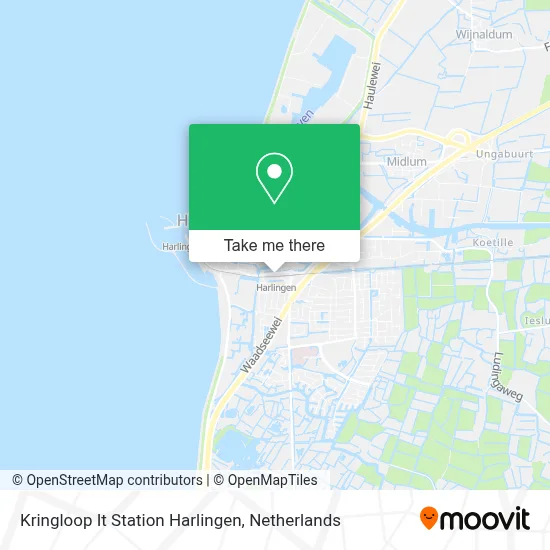 Kringloop It Station Harlingen map