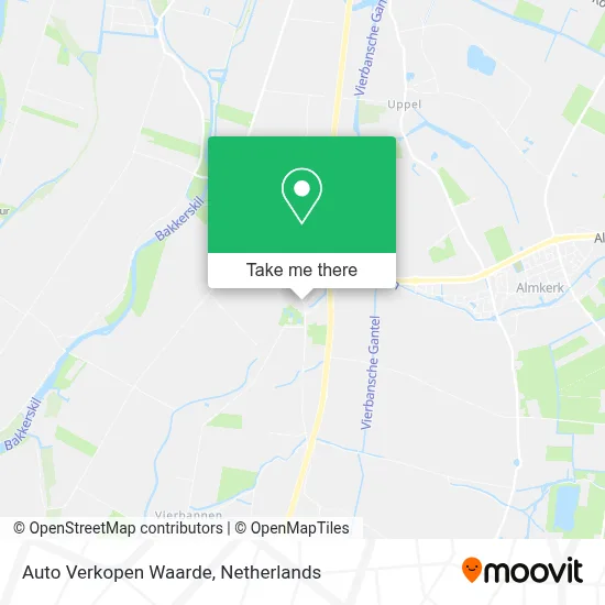 Auto Verkopen Waarde Karte