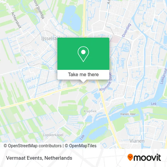 Vermaat Events map