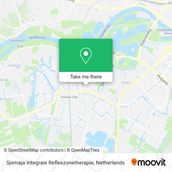 Sjemaja Integrale Reflexzonetherapie map