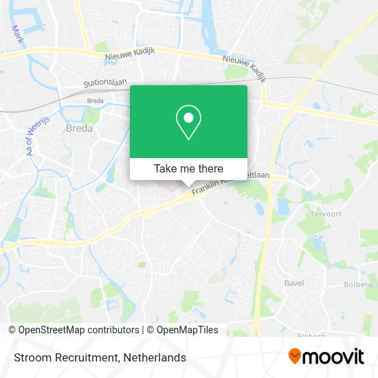Stroom Recruitment map
