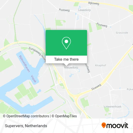 Supervers map