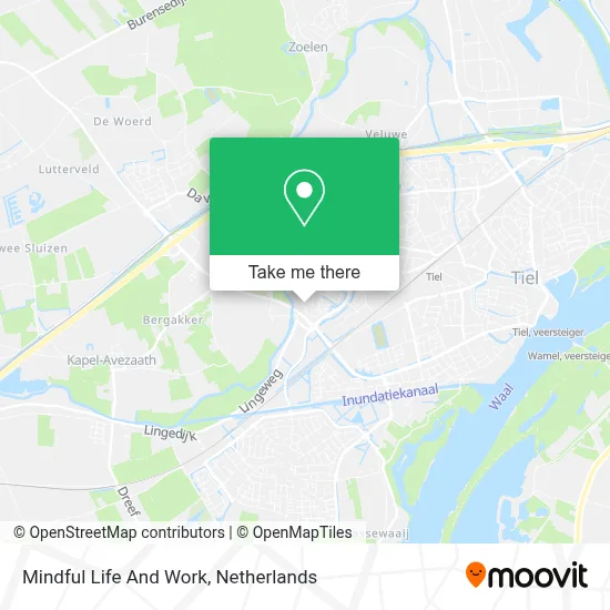 Mindful Life And Work map