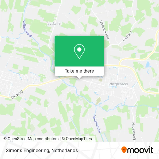Simons Engineering Karte