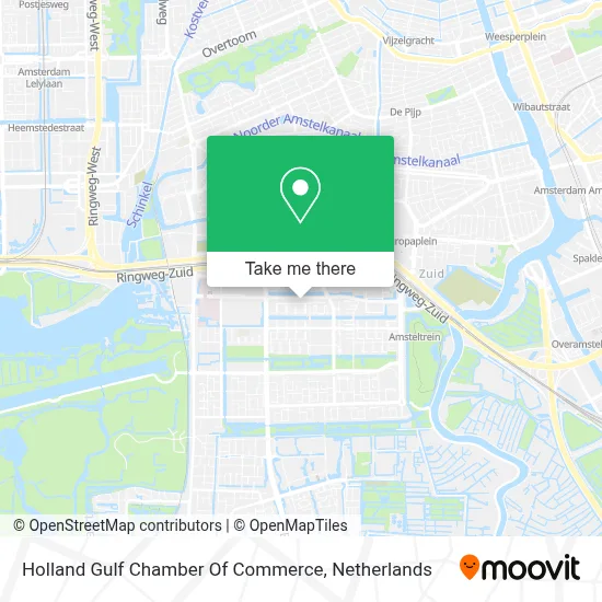 Holland Gulf Chamber Of Commerce map