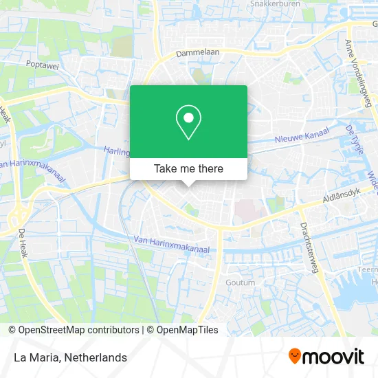 La Maria map