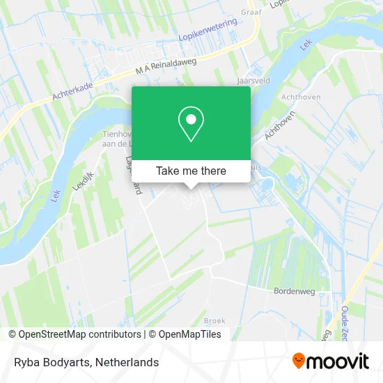 Ryba Bodyarts map