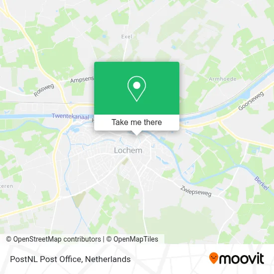 Postnl Postkantoor map