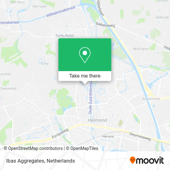 Ibas Aggregates map