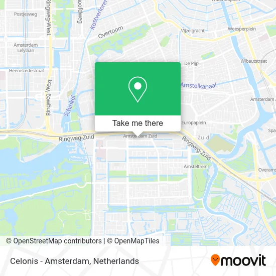Celonis - Amsterdam map