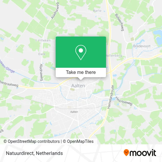 Natuurdirect map