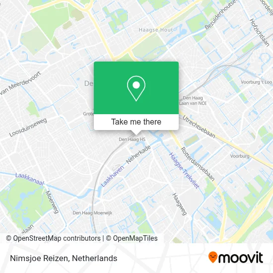 Nimsjoe Reizen map