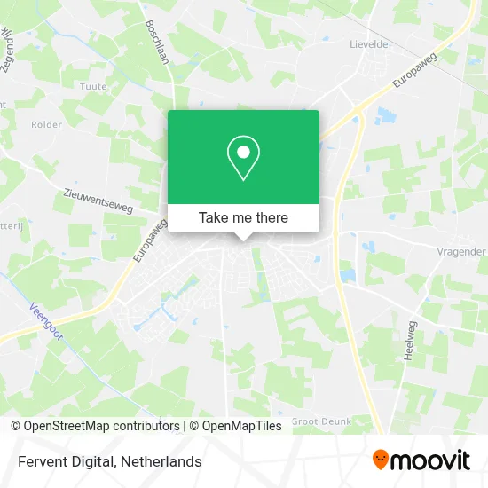 Fervent Digital map