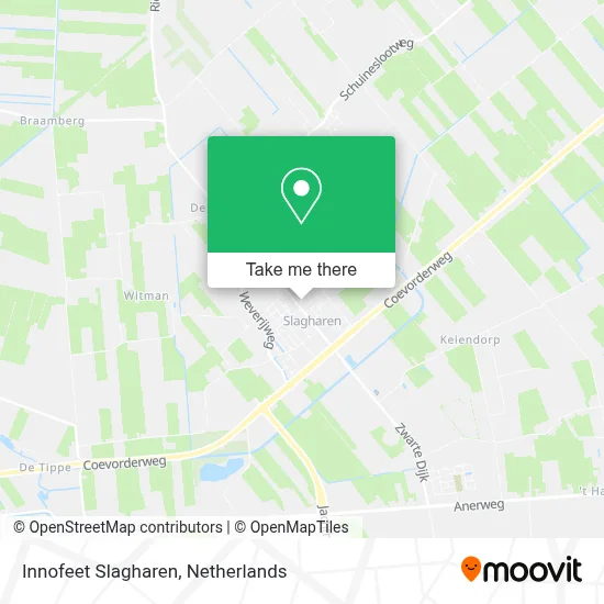Innofeet Slagharen map