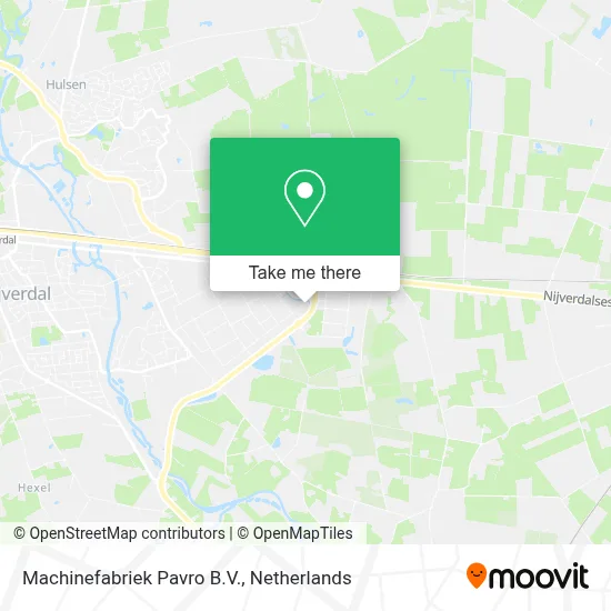 Machinefabriek Pavro B.V. map