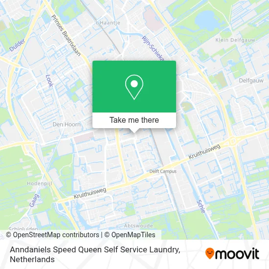 Anndaniels Speed Queen Self Service Laundry Karte