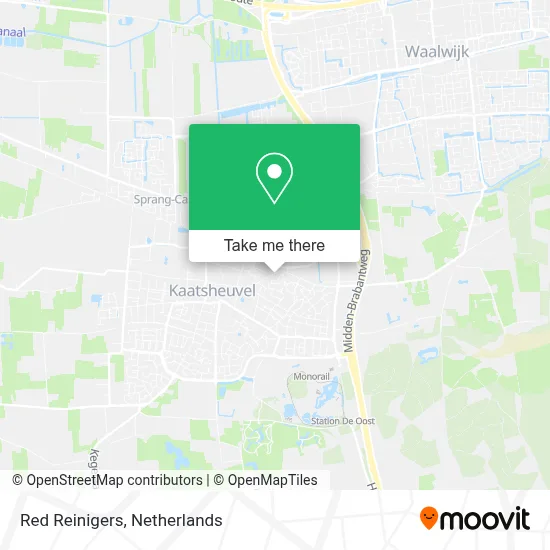Red Reinigers map