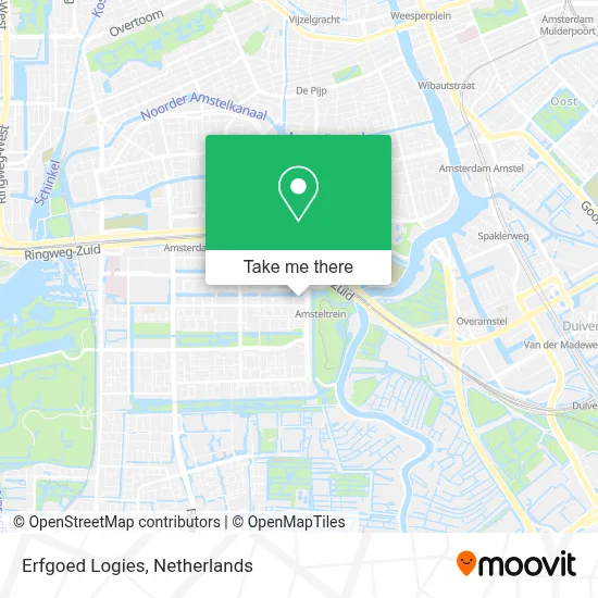 Erfgoed Logies map