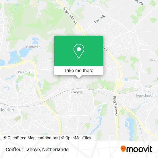 Coiffeur Lahoye map