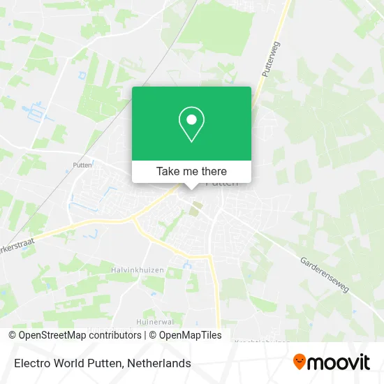 Electro World Putten map