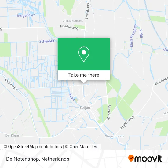 De Notenshop map