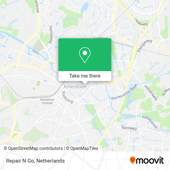 Repair N Go map