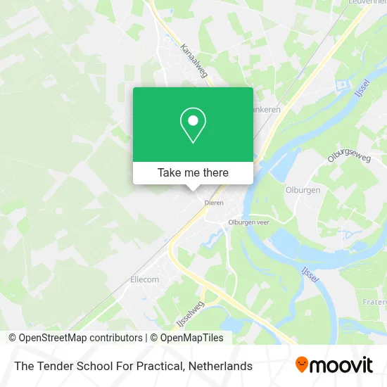 The Tender School For Practical map