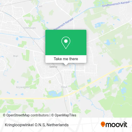 Kringloopwinkel O.N.S map