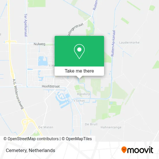 Begraafplaats map