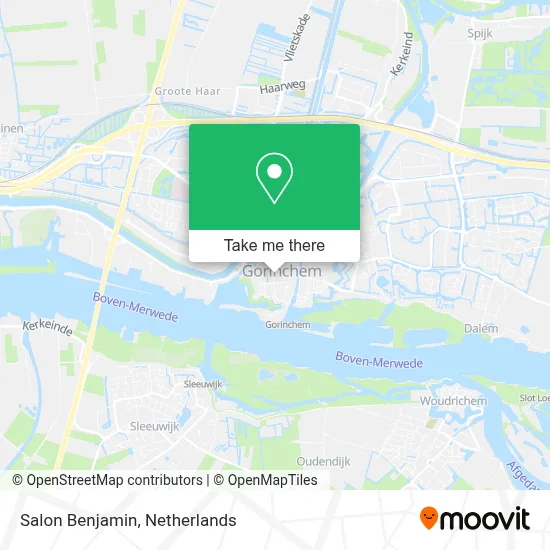 Salon Benjamin map