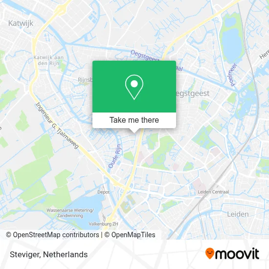 Steviger map