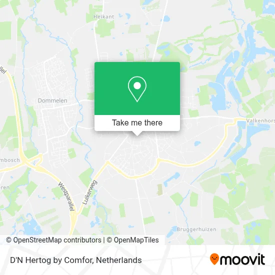 D'N Hertog by Comfor map