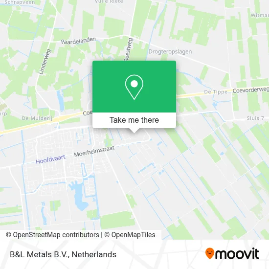 B&L Metals B.V. map