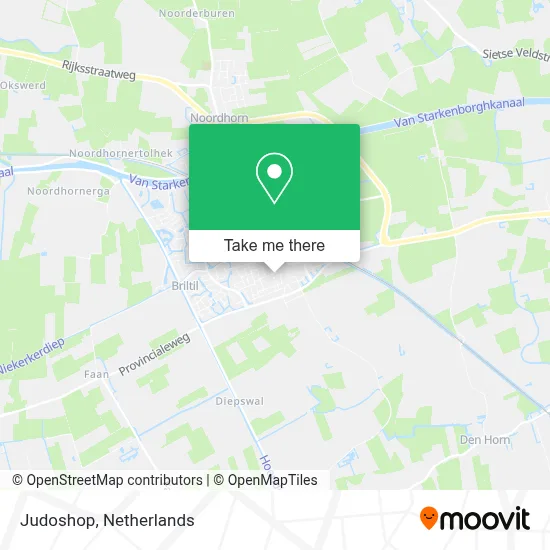Judoshop map