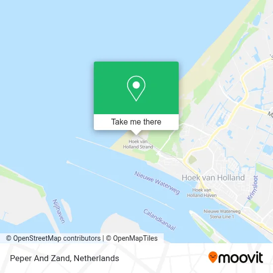 Peper And Zand map