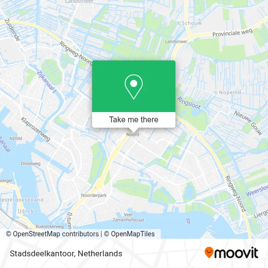 Stadsdeelkantoor map