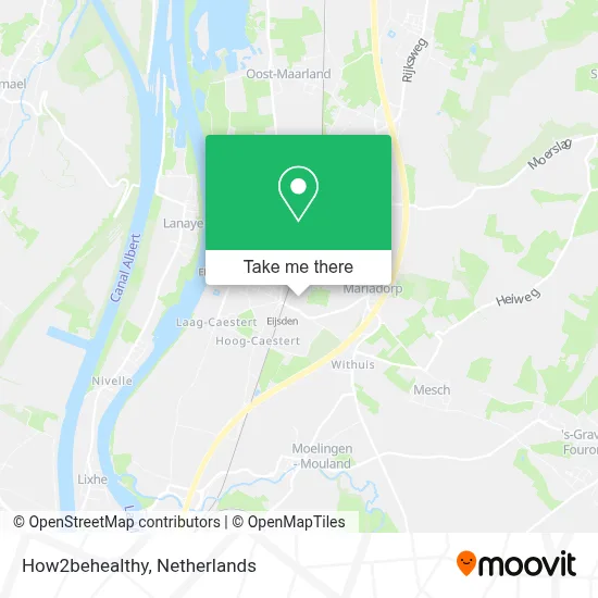 How2behealthy map