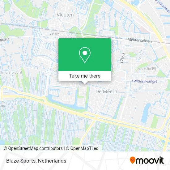 Blaze Sports map