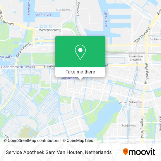 Service Apotheek Sam Van Houten map