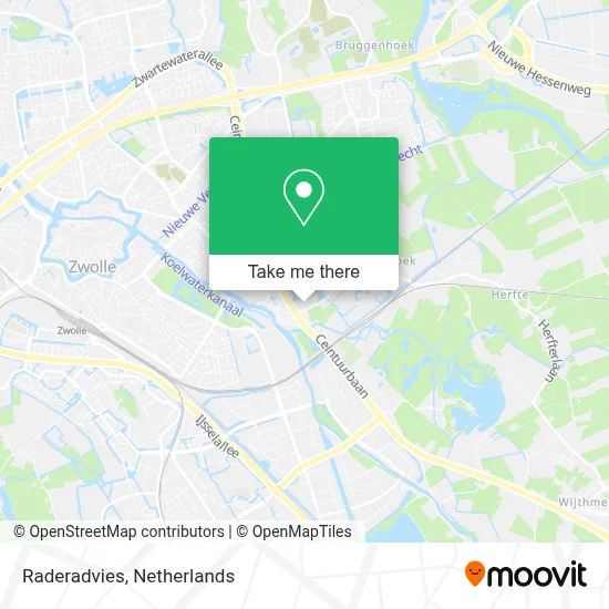 Raderadvies map