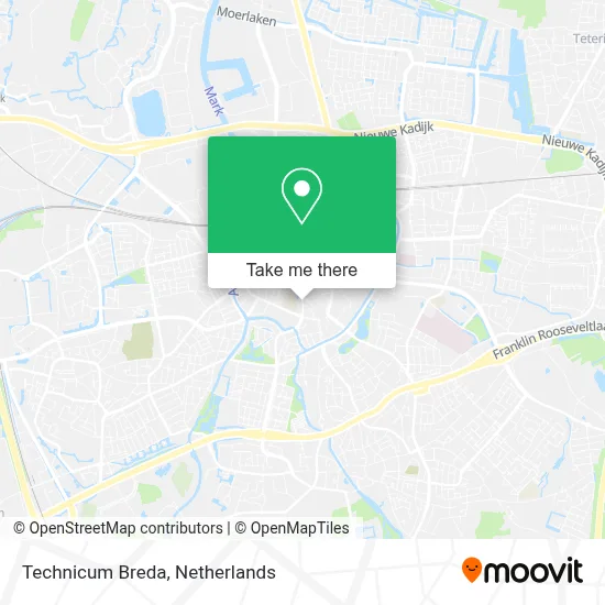 Technicum Breda map