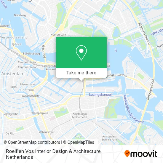 Roelfien Vos Interior Design & Architecture map