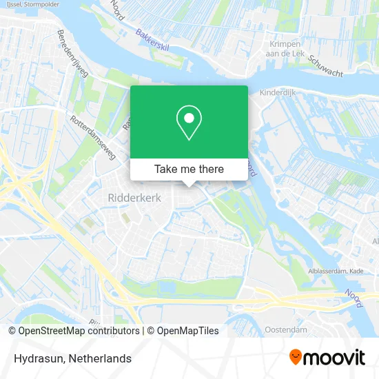 Hydrasun map