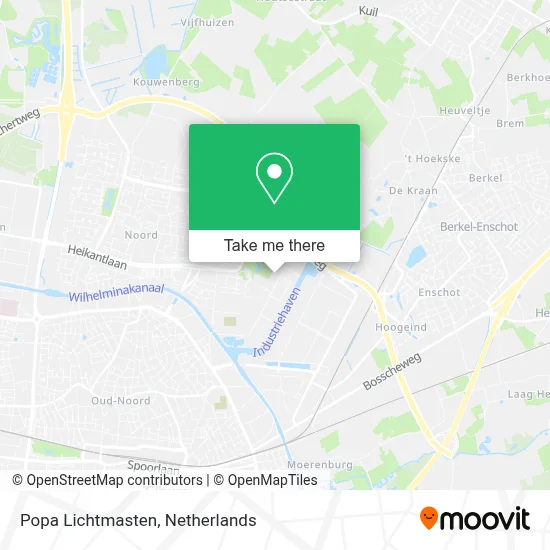Popa Lichtmasten map