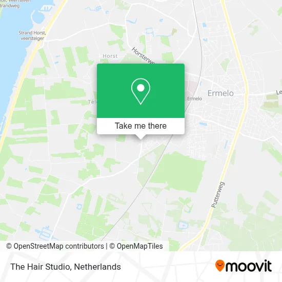De Haarstudio map