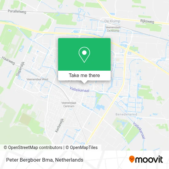 Peter Bergboer Bma map